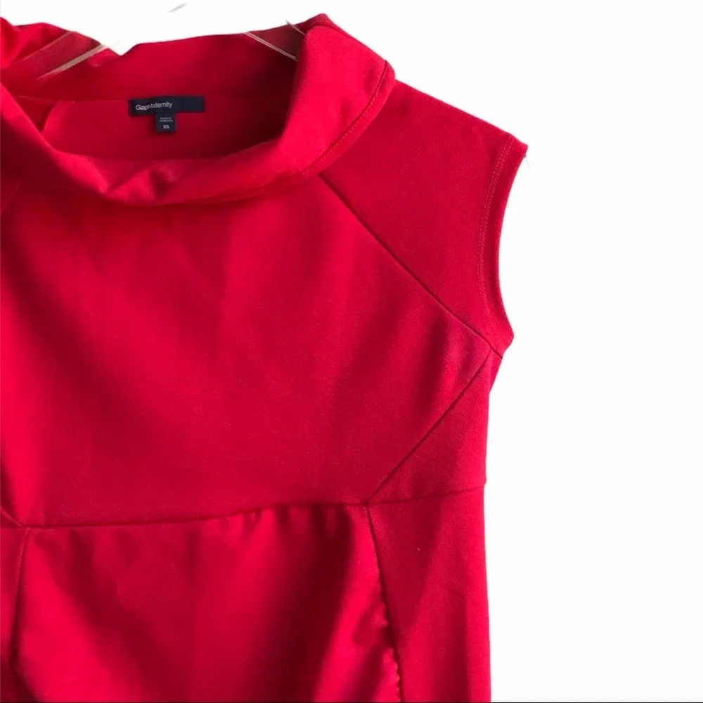 Gap Maternity Mockneck Ponte Sleeveless Knit Dress Size XS